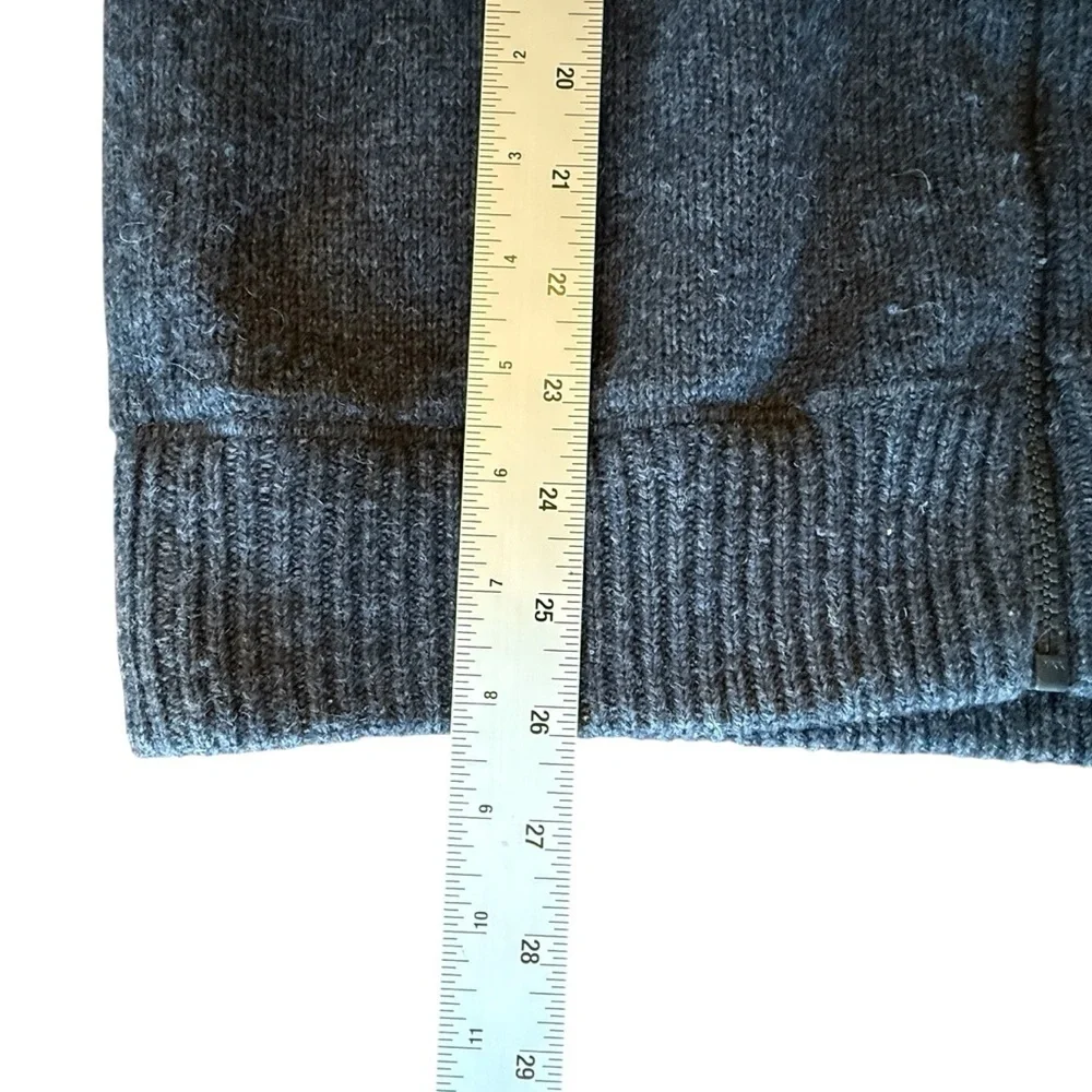 G-Star Raw Mens Knit Cardigan Sweater Jacket Small 100% Cotton Gray CL Coast